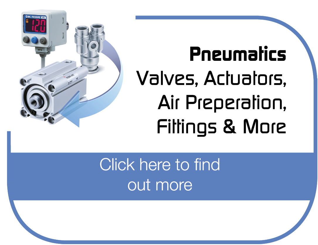 Pneumatics - Valves, Actuators, Air Preperation, Fittings & More