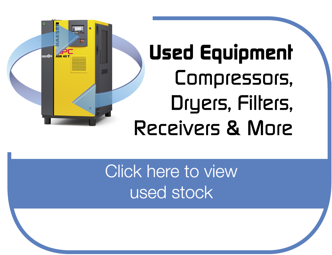 Used Equipment - Compressors, Dryers, Fitters, Receivers & More