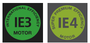IE3 International Efficiency Motor and IE4 Super Premium Efficiency Motor